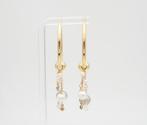 Boucles doreilles - 18 carats Or jaune Diamant (Naturelle), Handtassen en Accessoires, Oorbellen, Nieuw