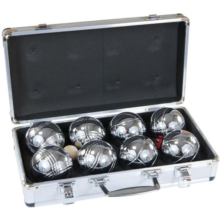 Jeu de Boules set met aluminium koffer – 2-persoons, Sport en Fitness, Overige Sport en Fitness, Nieuw, Ophalen of Verzenden