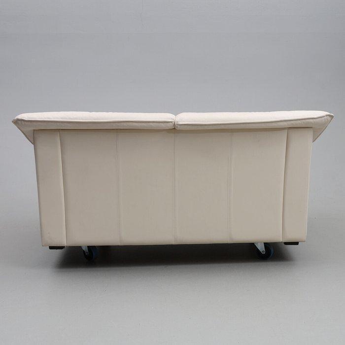 Sofa - Leder - Twee banken, Antiek en Kunst, Kunst | Designobjecten