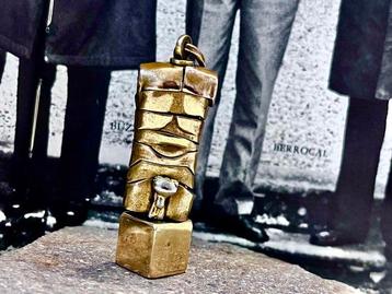 Other brand - Pendentif - Micro David-Off doré - Miguel