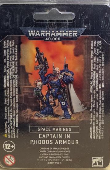 Captain in phobos armour (Warhammer 40.000 nieuw) beschikbaar voor biedingen