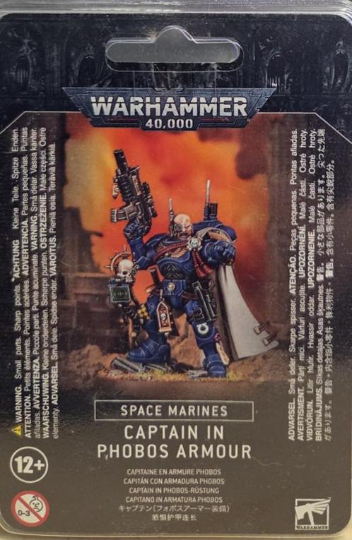 Captain in phobos armour (Warhammer 40.000 nieuw), Hobby en Vrije tijd, Wargaming, Ophalen of Verzenden