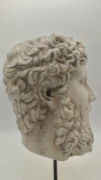 sculptuur, Testa di Lucio Vero - 36 cm - marmerstof