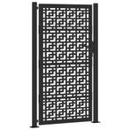 Poort Staal Zwart | 180cm Hoog | OP=OP | -55% Korting, Tuin en Terras, Met poort, Verzenden, Nieuw, Tuinhek