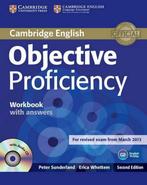 Objective Proficiency workbook + answers + audio-cd, Verzenden, Zo goed als nieuw, Erica Whettem