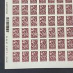 Frankrijk - Yvert 3972b Lamouche 2,11 € volledige blad, Postzegels en Munten, Gestempeld
