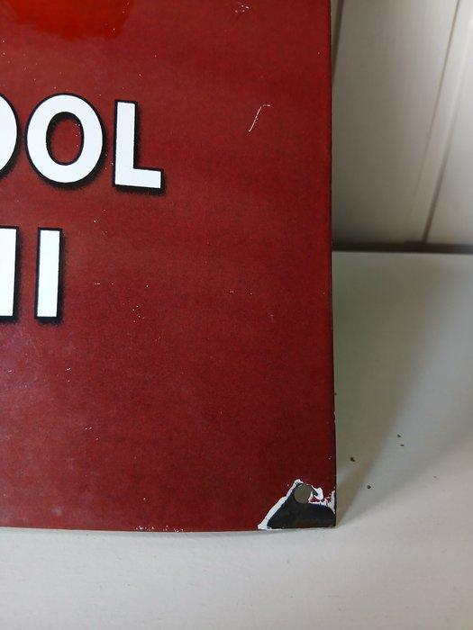 Martini Bianco - Try a cool Martini! - Emaille bord -, Antiquités & Art, Antiquités | Assiettes décoratives & Carrelages