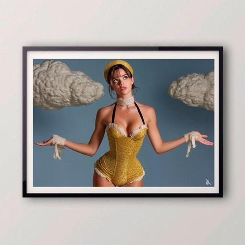 Alex Viegas - Sun In The Sky, Antiek en Kunst, Kunst | Schilderijen | Modern