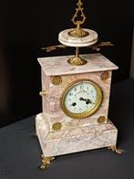 Horloge de table - Japy Freres - Art déco - Marbre Calacatta