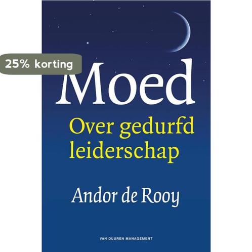 Moed 9789089653208 Andor de Rooy, Boeken, Economie, Management en Marketing, Gelezen, Verzenden