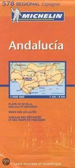 ANDALUCIA 11578 CARTE  REGIONAL  MICHELIN KAART /, Boeken, Verzenden, Gelezen, Michelin