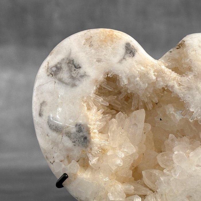 Geen minimumprijs - Prachtige kristalkwarts met grote piek, Antiek en Kunst, Kunst | Designobjecten