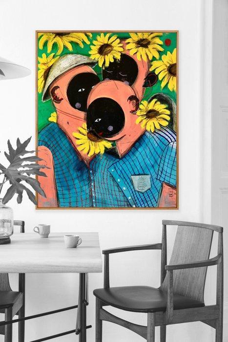 HÄKKI - The Secret - XL, Antiek en Kunst, Kunst | Schilderijen | Modern