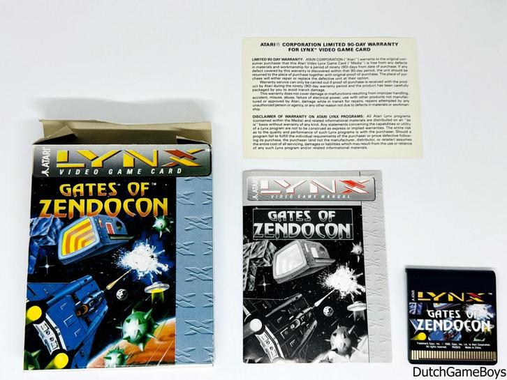 Atari Lynx - Gates Of Zendocon, Games en Spelcomputers, Spelcomputers | Atari, Gebruikt, Verzenden