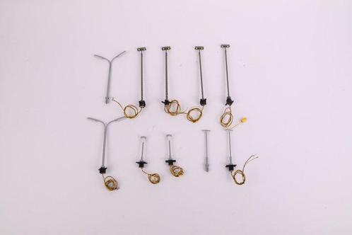 Viessmann H0 - Elektronica (10) - 10 lantaarns, Hobby en Vrije tijd, Modeltreinen | H0