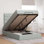 vidaXL Ottoman bed met matrassen 120x200cm fluweel, Huis en Inrichting, Slaapkamer | Bedden, Verzenden, Nieuw