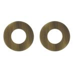 Nuda krukrozet 45mm verouderd goud, Nieuw, Overige materialen, Klink of Kruk