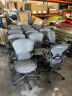 Herman Miller Aeron Remastered refurbished - grote voorraad, Ergonomisch, Bureaustoel, Zo goed als nieuw, Zwart