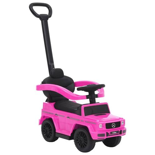vidaXL Duw-loopauto G63 roze, Kinderen en Baby's, Speelgoed | Buiten | Los speelgoed, Nieuw, Verzenden