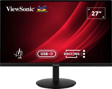 ViewSonic VG2709U-2K Zwart 27 2560x1440 (Quad HD), Informatique & Logiciels, Ophalen of Verzenden
