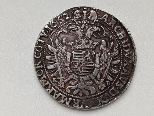 Römisch-Deutches Reich. Ferdinand III. Thaler 1652 KB,, Postzegels en Munten, Munten | Europa | Niet-Euromunten
