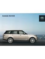 2014 RANGE ROVER BROCHURE DUITS, Nieuw