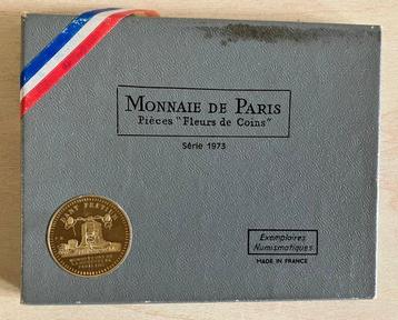 France. Year Set (FDC) 1973 (8 monete) (Sans Prix de