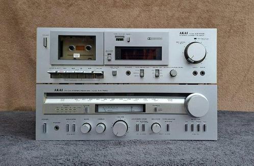 Akai - CS-M02 lecteur de cassette, AA-R20, récepteur stéréo, Audio, Tv en Foto, Radio's
