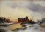 Dutch or German landscape painter around 1850s, monogrammed