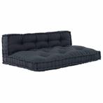 vidaXL Pallet Sofa Kussen Antraciet Stof, Huis en Inrichting, Verzenden, Nieuw