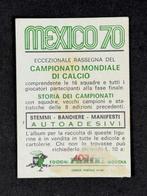 1970 Panini World Cup Mexico 70 - History: 1938 Leonidas - 1, Verzamelen, Nieuw