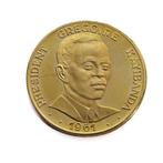 Rwanda. 50 Francs 1965 - President Gregoire Kayibanda