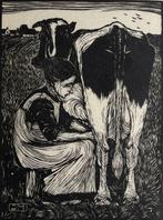 Jan Mankes (1889-1920) (after) - Koemelkster
