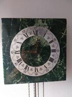 Gemarmerde wandklok - F. Hermle - Art Deco Messing -, Antiek en Kunst