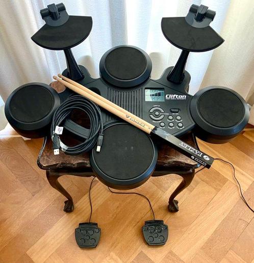 Clifton - Digital Drumset / USB - Batterie  (Sans Prix de, Muziek en Instrumenten, Blaasinstrumenten | Blokfluiten