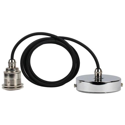 Vintlux Hanglamp 001 Nikkel E27, Huis en Inrichting, Lampen | Overige, Verzenden