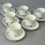 Kop en schotel (6) - Royal Albert Chantilly Bone China -, Antiek en Kunst