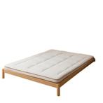 2dekans | Topper Fleece 160x200 cm Wit – Luxe Comfort en, Ophalen of Verzenden