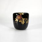 Artist: Ksei () - Boîte/pot à thé - Bois, Urushi -