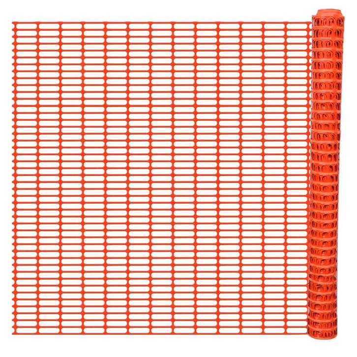 vidaXL Hek 50 m oranje, Tuin en Terras, Tuinhekken en Hekwerk, Nieuw, Verzenden