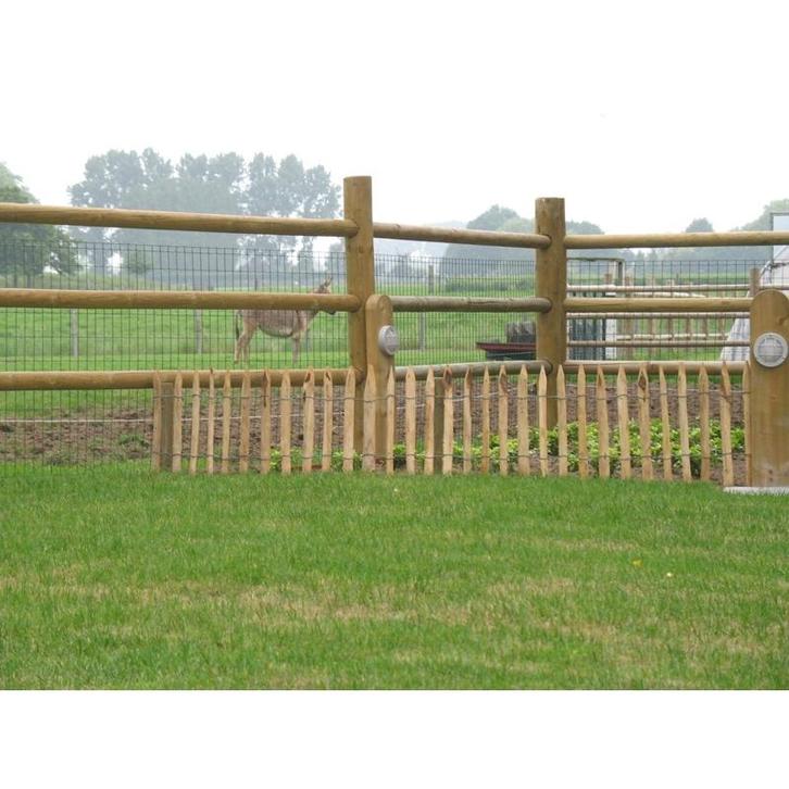 Clôture en châtaignier pour le jardin et les animaux -, Tuin en Terras, Tuinhekken en Hekwerk