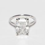 Zonder minimumprijs - Verlovingsring - 14 karaat Witgoud -