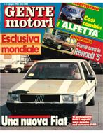 1984 GENTE MOTORI MAGAZINE 06 ITALIAANS, Nieuw