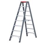 Altrex dubbele trapladder Falco 2×8 treden, Ophalen of Verzenden, Nieuw, Trap, Minder dan 2 meter