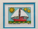 James Rizzi (1950-2011) - COME SAIL AWAY · 3D Silkscreen, Antiek en Kunst