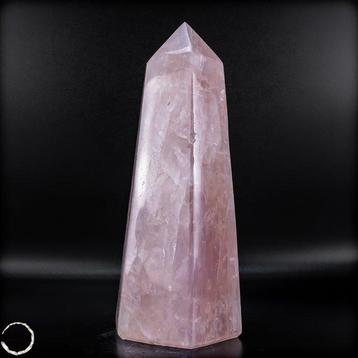 Obélisque en quartz rose naturel de première qualité,, Collections, Minéraux & Fossiles