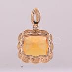 Zonder minimumprijs - Hanger - 14 karaat Geel goud - 2.69ct.