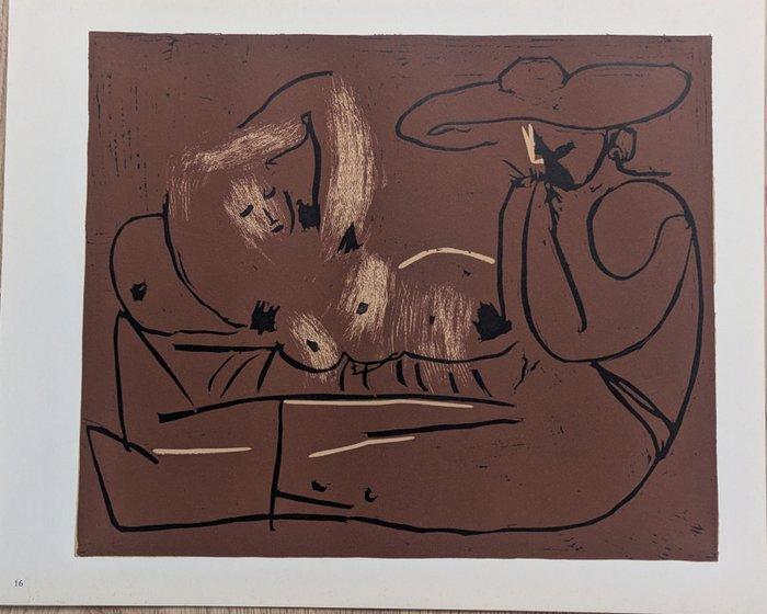 Pablo Picasso (1881-1973) - Reclining Woman and Picador, Antiek en Kunst, Antiek | Overige Antiek