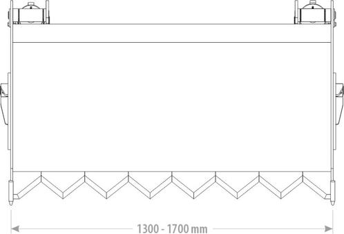Balenknipper met bak 1.30- 1.70 m, Zakelijke goederen, Landbouw | Werktuigen