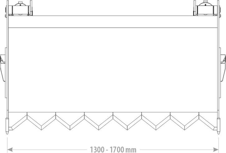 Balenknipper met bak 1.30- 1.70 m, Zakelijke goederen, Landbouw | Werktuigen